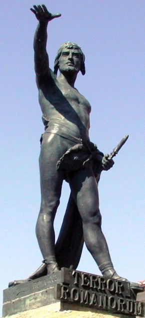 Statue of Viriato in Zamora